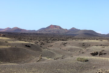 The Volcanoes Natural Park is a Spanish natural park in the southwestern part of the island of Lanzarote, in the Canary Islands