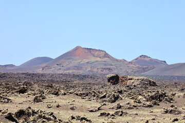 The Volcanoes Natural Park is a Spanish natural park in the southwestern part of the island of Lanzarote, in the Canary Islands