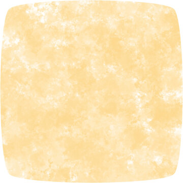 Beige watercolor rounded square 