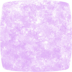 Lilac watercolor rounded square 