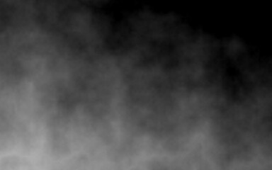 smoke on black background