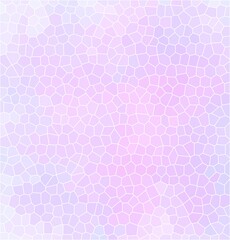 Blue and purple pastel abstract mosaic pattern background.