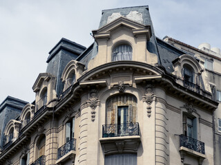 Fototapeta premium HISTORICAL BUILDING IN BUENOS AIRES CLOSEUP