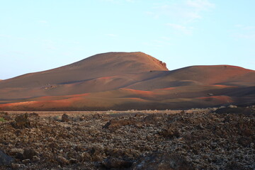 The Volcanoes Natural Park is a Spanish natural park in the southwestern part of the island of Lanzarote, in the Canary Islands