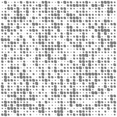 Circles line, halftone random pattern background. Vector illustration.