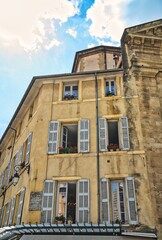 Streets of Aix-en-Provence, France
