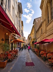 Fototapeta na wymiar Marseille streetscape, France