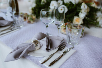 wedding glasses for wine and champagne