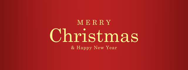 Merry Christmas and Happy New Year 2023 banner