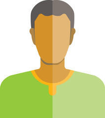 male character avatar illustration