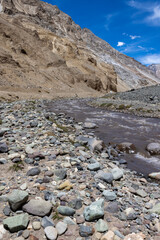 Traveling the Cajon del Maipo near Santiago, Chile