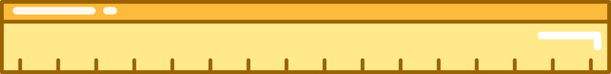 ruler icon illustration