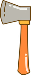 doodle axe illustration