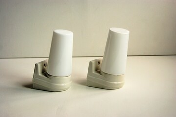 Bathroom wall lamp design by S. Bernadotte. Sweden 1950s. 