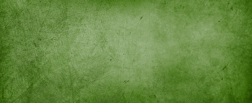 Green textured concrete background