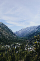 Fototapeta premium Valley in the mountains