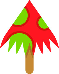 Christmas tree icon 