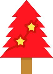 Christmas tree icon 