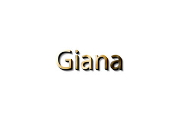 GIANA 3D NAME