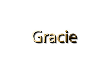 GRACIE NAME 3D