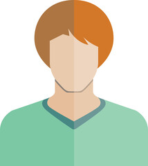 man character avatar illustration