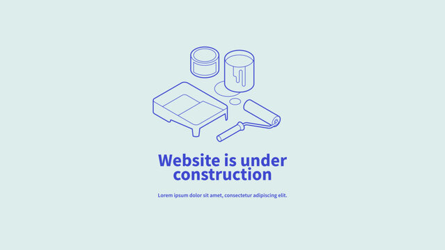 Website Under Construction Page
