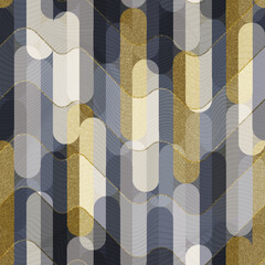 Luxury mosaic. Geometric pattern - 548044317
