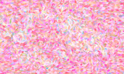 Abstract impressionist-style pointilism background in pink tones adds artistry to projects. Ideal for creative presentations, art, and design