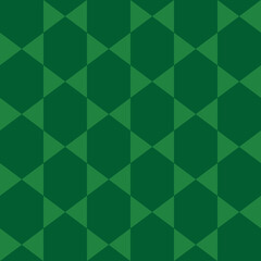 Obraz premium Modern stylish texture with monochrome lattice. Repeating geometric triangular grid with hexagons. Trendy hipster sacred geometry.