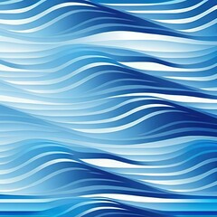 Elegant modern blue wave design stylish background