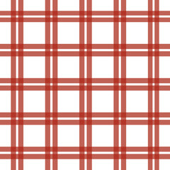 Seamless pattern of scottish tartan plaid, check fabric texture. Flat backdrop of striped textile print.