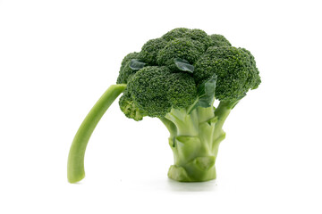 some pieces of Broccoli. Creative layout made of broccoli.fresh Food concept