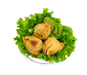 Singara made by potato and maida, spicy snacks