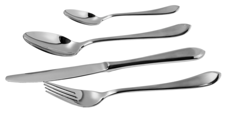 Cutlery set with Fork, Knife and Spoon
