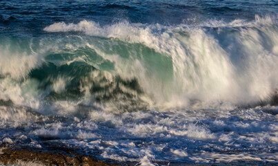 Waves in the Cantabrian sea shooting at slow speed!