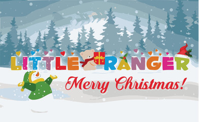 Merry Christmas Website Banner Hero image design 