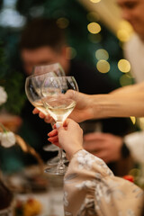 wedding glasses for wine and champagne