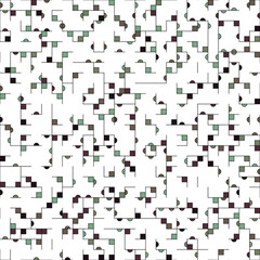 Decorative diagram colorful geometric figures background illustration