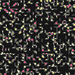 Decorative diagram colorful geometric figures background illustration