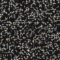 Decorative diagram colorful geometric figures background illustration