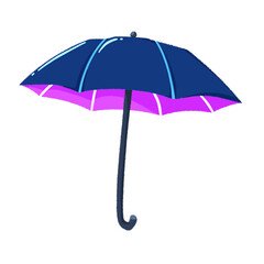 Umbrella Cartoon Illustration