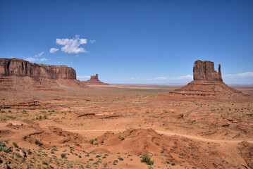 Fototapeta na wymiar Scenic Views of Monument Valley