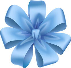 Editable 3d Photo Realistic Ribbon Flower For Decoration