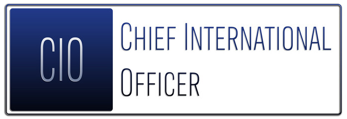 English professional title in management - Chief International Officer