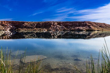 Fototapeta na wymiar Bottomless Lake New Mexico 