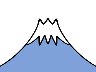 富士山のイラスト素材