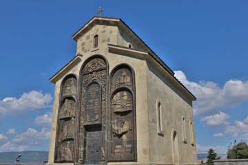 View of the church in Tbilisi, Georgia - obrazy, fototapety, plakaty