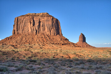 Scenic Views of Monument Valley