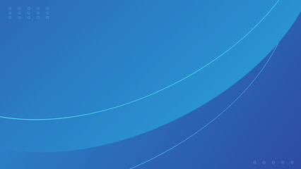 Abstract blue background and curve shape, background with copy space for design, vector.