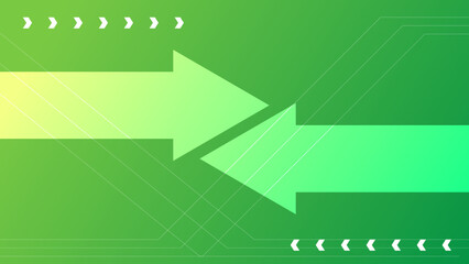 Abstract green fluid shape modern background with copy space, vector.